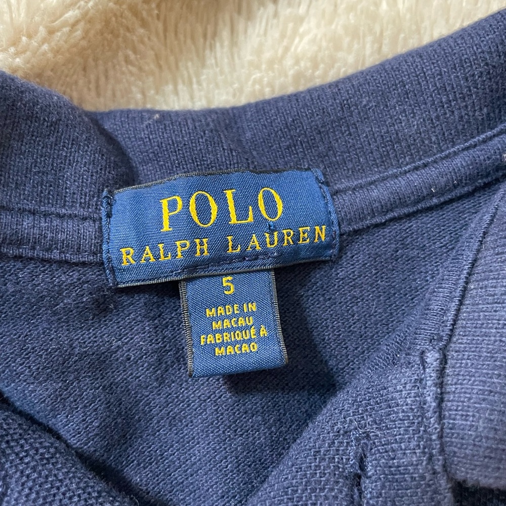 EUC Polo Ralph Lauren Teddy Bear Striped Polo Shirt - Picture 3 of 4